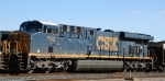 CSX 709 is power for a coal train